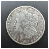 1884 CC Morgan Silver Dollar