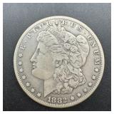1882 CC Morgan Silver Dollar