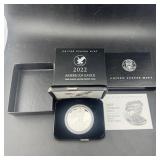 2025-W American Silver Eagle Proof Coin w/ Box & C