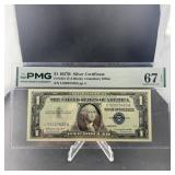 1957 B Silver Certificate Gem 67