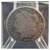 1901 O Morgan Silver Dollar