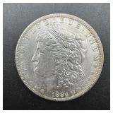 1884-O Morgan Silver Dollar