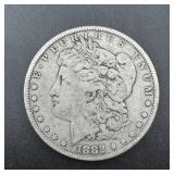 1882 Morgan Silver Dollar