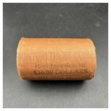 $20 Morgan Silver Dollar Roll Cc Tail & 1885 Face