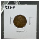 1932 D Wheat Cent