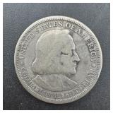 1893 Columbian Exposition Silver Half Dollar