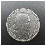 1893 Columbian Exposition Silver Half Dollar