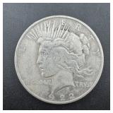 1922-D Peace Silver Dollar