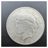 1925 Peace Silver Dollar