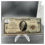 1929 $10 Wisconsin Note