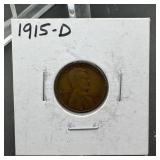 1915 D Wheat Cent