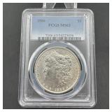 1886 Morgan Silver Dollar PCGS MS63