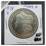 1878 S Morgan Silver Dollar