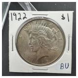 1922 Peace Silver Dollar