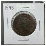 1845 Large Cent