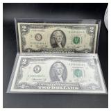 (2) 1976 $2 Federal Reserve Notes