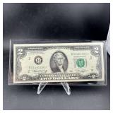 1976 $2 Federal Reserve Note Star Note