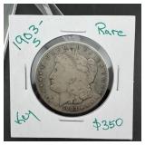 1903 S Morgan Silver Dollar Key Date