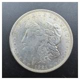 1921 D Morgan Silver Dollar