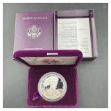 1992 American Silver Eagle Proof w/ Box