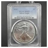 2020 American Silver Eagle PCGS MS69