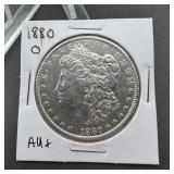 1880 O Morgan Silver Dollar