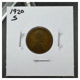 1920 S Wheat Cent
