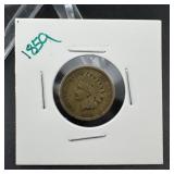 1859 Indian Head Cent