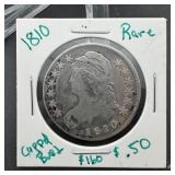1810 Capped Bust Half Dollar