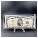 1953 A $5 Silver Certificate