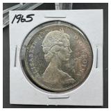 1965 Canada Silver Dollar