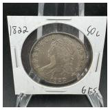 1822 Capped Bust Half Dollar