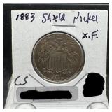 1883 Shield Nickel X Refined