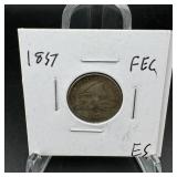 1857 Flying Eagle Cent