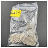 Vintage Roll of (20) Buffalo Nickels- Better Ends