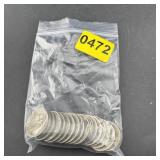 Vintage Roll of (20) Buffalo Nickels- Better Ends