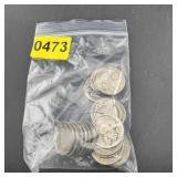 Vintage Roll of (20) Buffalo Nickels- Better Ends