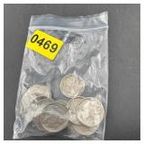Vintage Roll of (20) Buffalo Nickels- Better Ends
