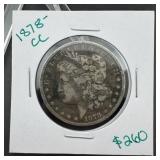 1878 CC Morgan Silver Dollar