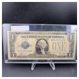 1928B Solid Star Note Silver Certificate