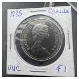 1985 Candian Dollar - Higher grade