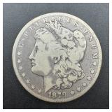 1879 CC Morgan Silver Dollar