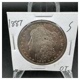 1887 S Morgan Silver Dollar