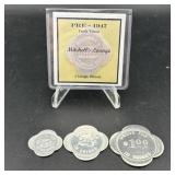 Pre-1947 Trade Tokens Chicago Illinois
