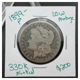 1899 Morgan Silver Dollar Key Date