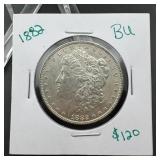 1882 Morgan Silver Dollar