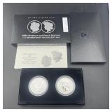 2023 Morgan & Peace Silver Dollar Reverse Proof Tw