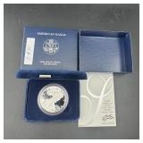 2008-W American Silver Eagle Proof Coin w/ Box & C