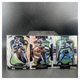 (3 Qty) Seahawks Silver Football Cards Including J