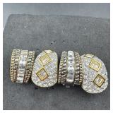 (2 Pairs) Vintage Earrings